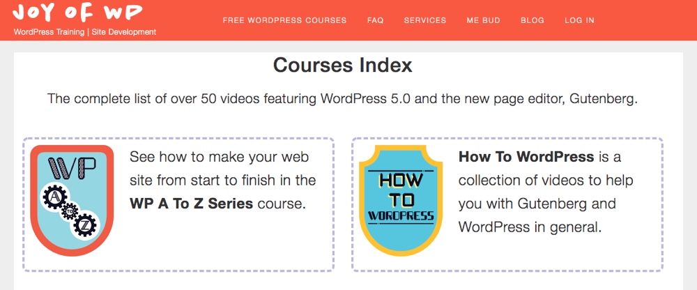 WP的喜悦：WordPress培训