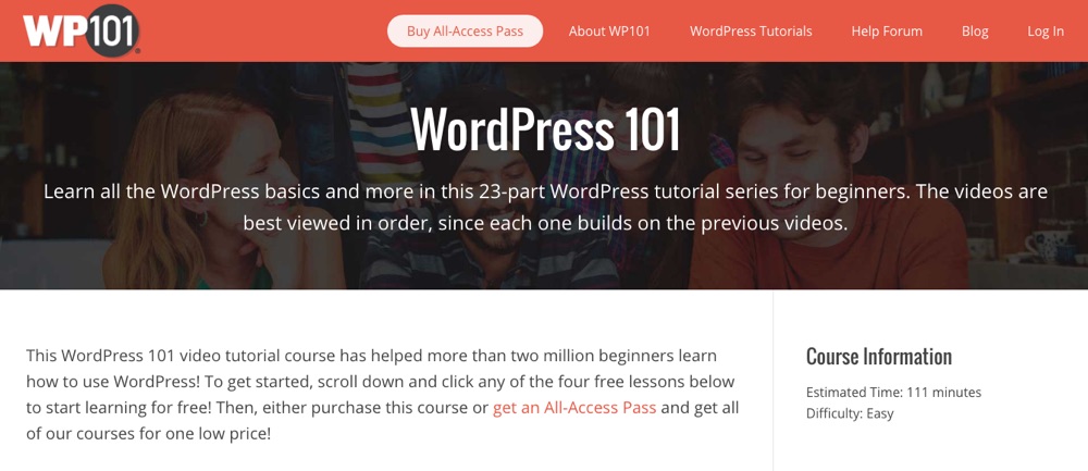 WordPress 101：WP101的基础知识