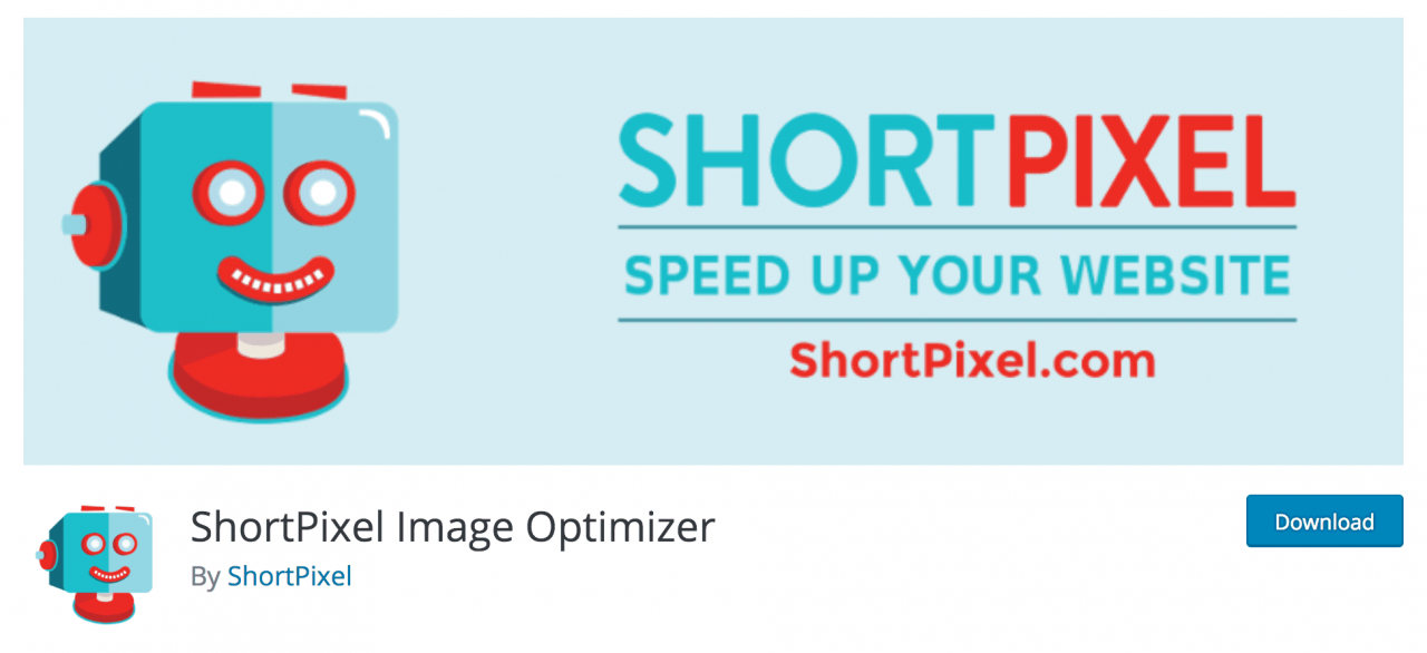 ShortPixel插件。