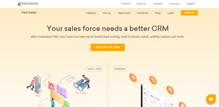 freshsales-CRM软件