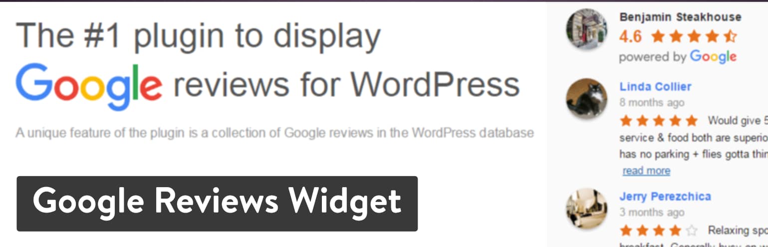 最好的WordPress評論插件：谷歌評論小工具