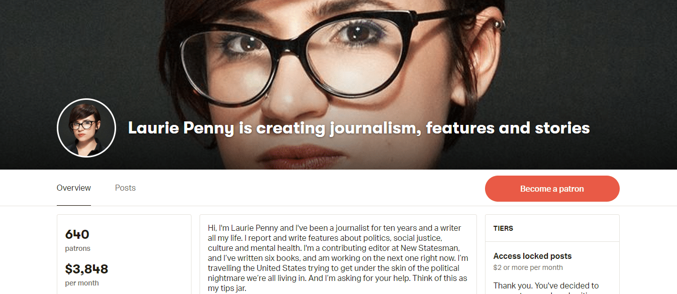 Paturon的Laurie Penny