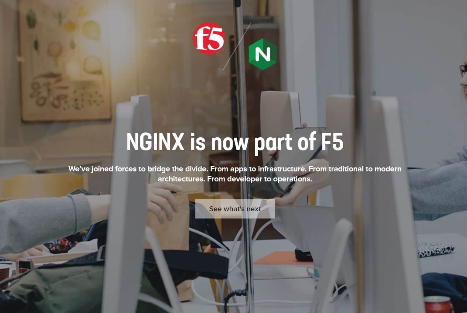 NGINX Inc被F5 Networks收購