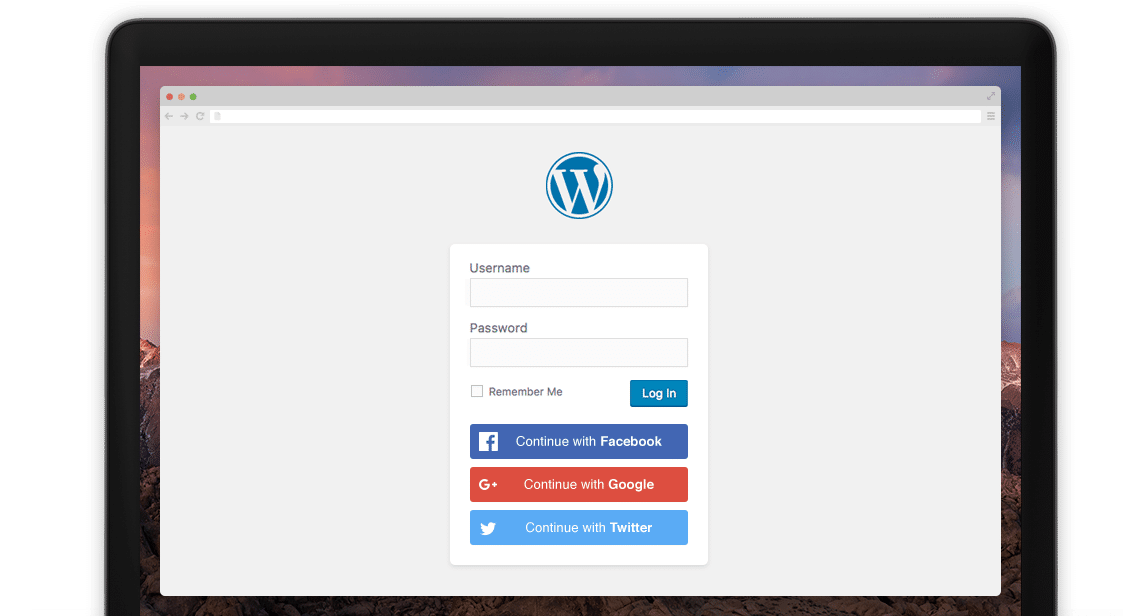 社交登錄WordPress插件