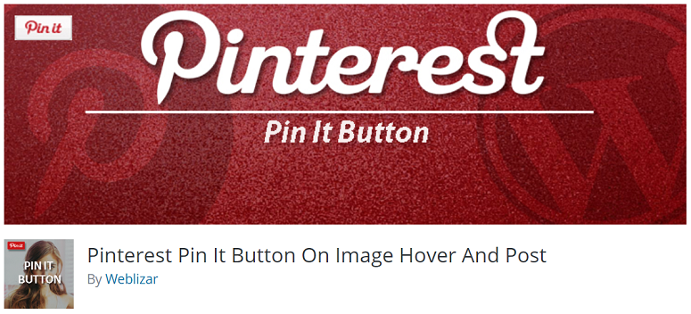 Pinterest Pin It插件