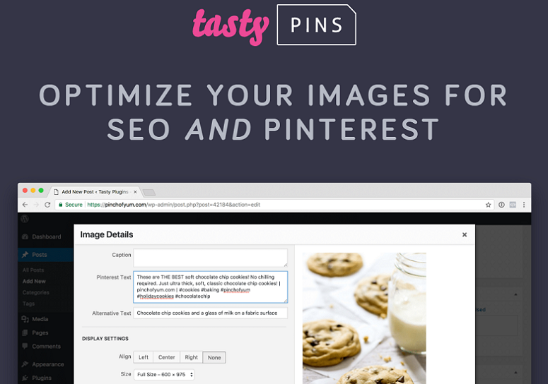 TastyPins，Pinterest插件