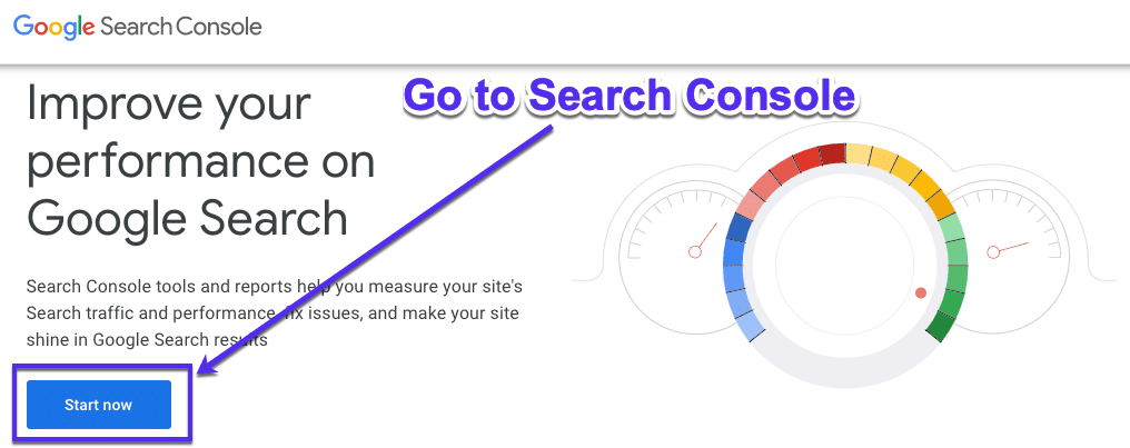 註冊Google Search Console