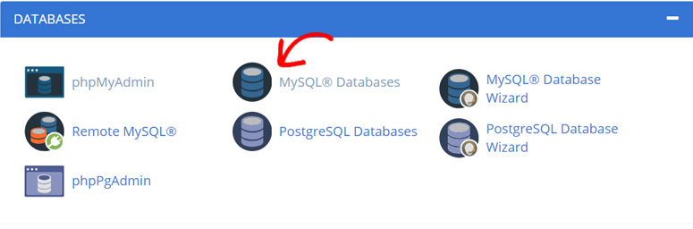 mysql-databases“width =”775“height =”256“class =”alignnone size-full wp-image-220765“srcset =”https://www.isitwp.com/wp-content/uploads/2018/07/ mysql-databases.jpg 775w，https：//www.isitwp.com/wp-content/uploads/2018/07/mysql-databases-300x99.jpg 300w，https：//www.isitwp.com/wp-content/上传/ 2018/07 / mysql-databases-768x254.jpg 768w“sizes =”（最大宽度：775px）100vw，775px“></p>
<p>现在，您将看到一个用于创建新数据库的字段。键入数据库名称，然后单击“创建数据库”按钮。 </p>
<p><img decoding=