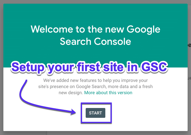 在Google Search Console中设置您的网站