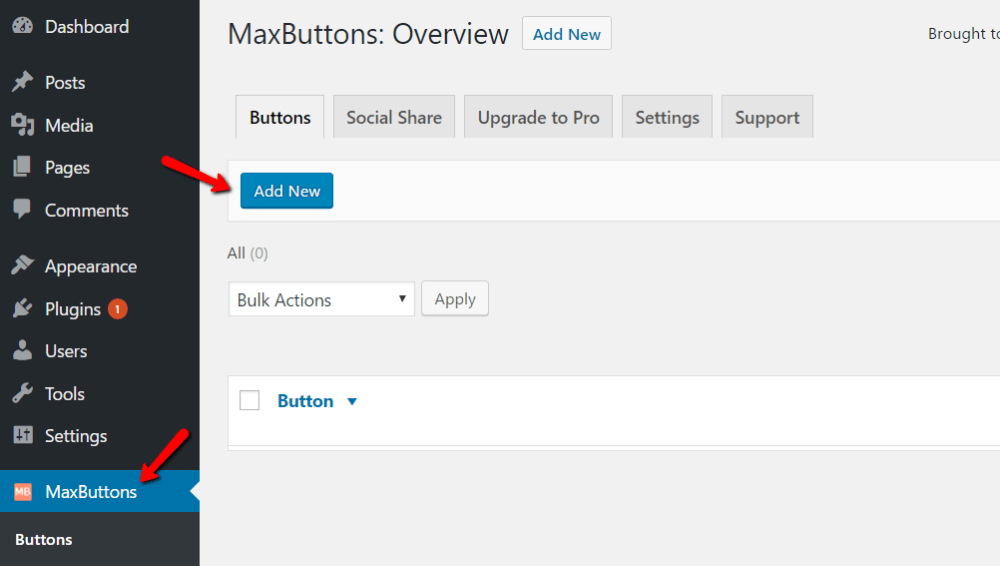 如何使用maxbuttons在WordPress中添加按鈕