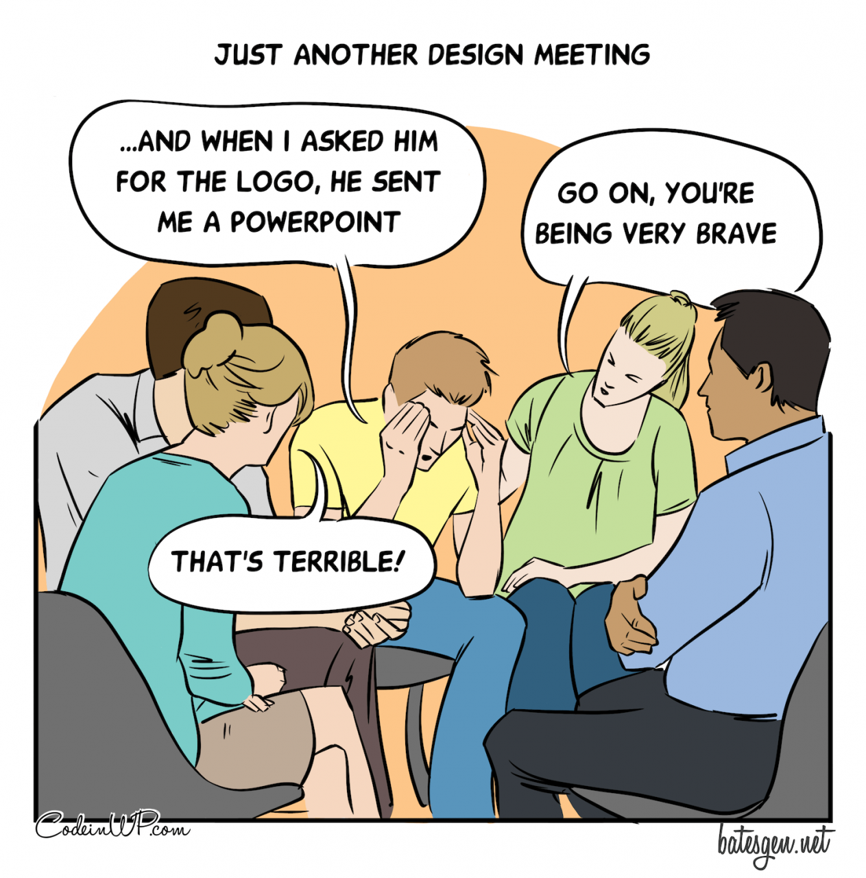 设计师如何在Powerpoint危机时相互支持
