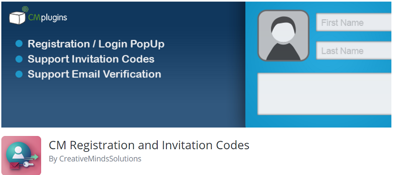 用户登录插件，注册插件，CM注册和邀请代码