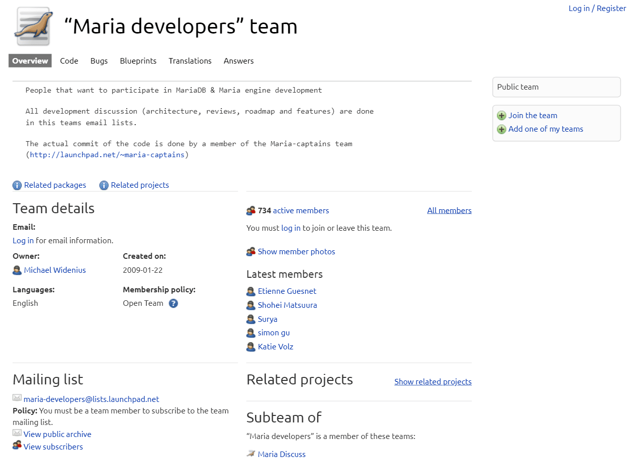 MariaDB vs MySQL：“Maria开发者”团队