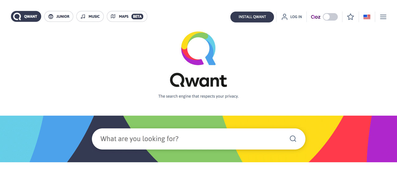 替代搜索引擎：Qwant