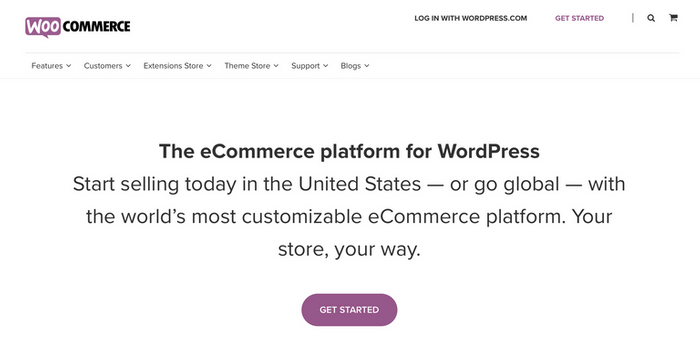 WooCommerce插件。