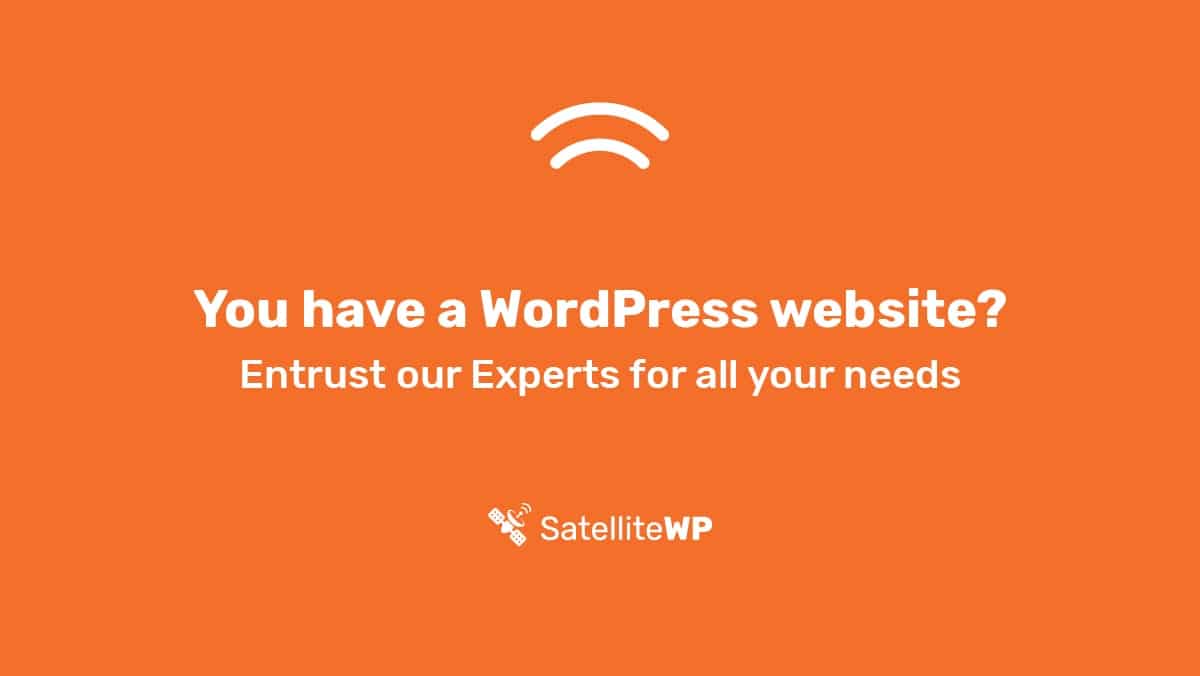 SatelliteWP，您的WordPress專家