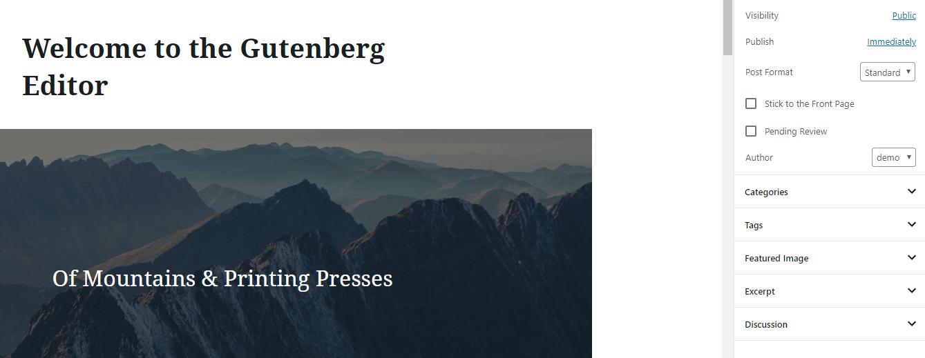 古騰堡（Gutenberg）編輯器使創建新聞網站變得容易