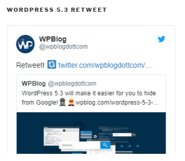 wordpress 5.3轉推由wpblog