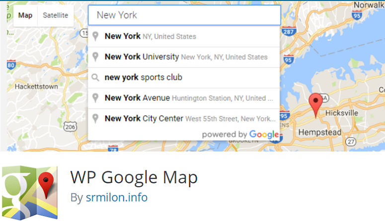 WP Google Maps插件