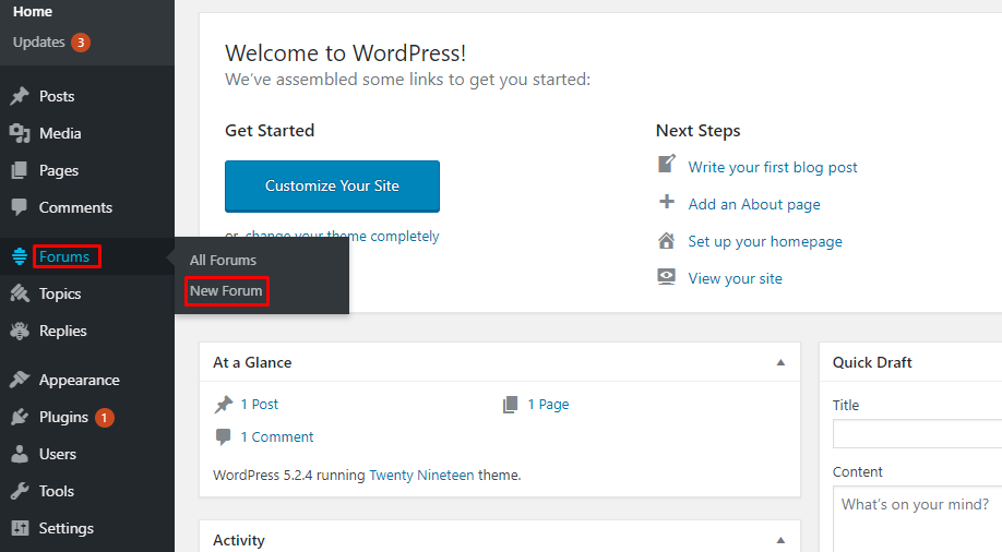 WordPress論壇插件