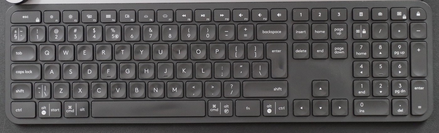 最佳Mac鍵盤＃1：Logitech MX鍵