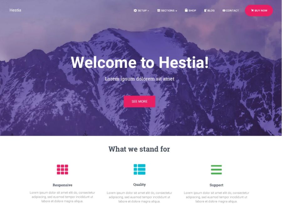 hestia-最好的WooCommerce主题