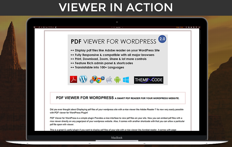 WordPress的PDF查看器