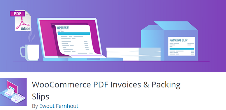 WooCommerce PDF發票和包裝插件