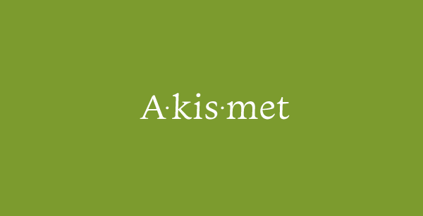 Akismet wordpress垃圾邮件插件