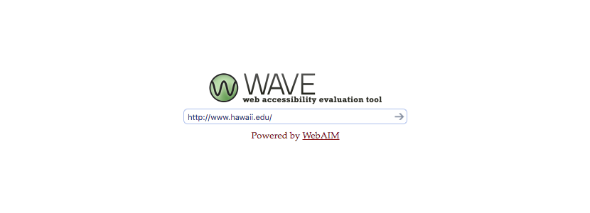 WAVE Web輔助功能評估工具