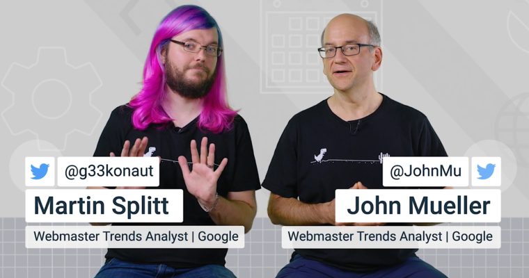 Google的John Mueller和Martin Splitt回答JavaScript SEO問題