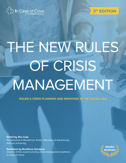 危机管理新规则电子书— 2019年第三版| RockDove Solutions，Inc.