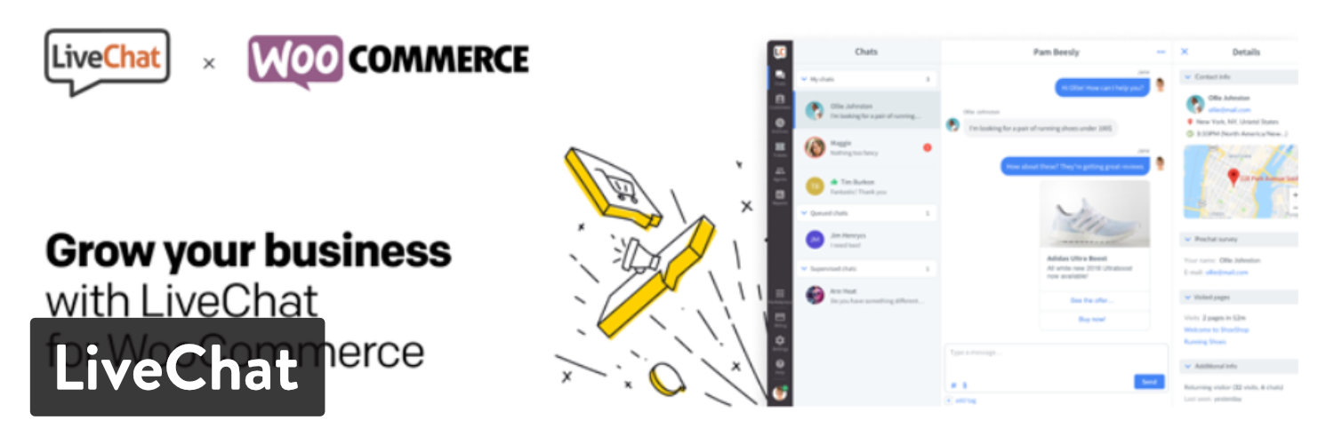 Livechat – WooCommerce的高级实时聊天软件