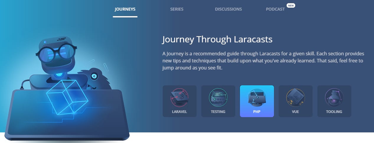 最佳PHP教程-Laracasts旅程