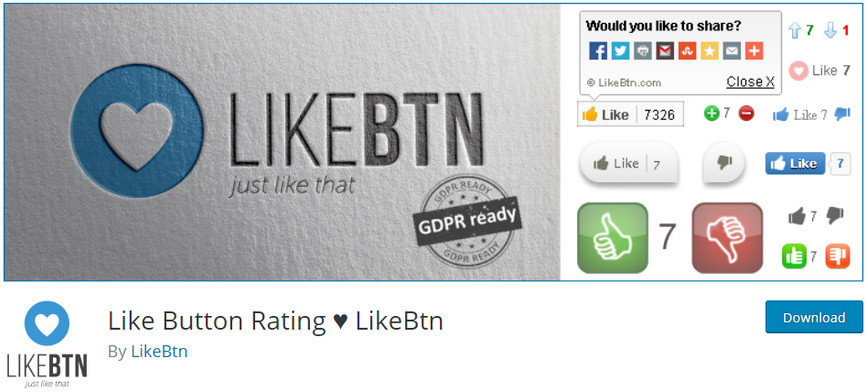Like-Button-Rating Like-Button-Rating