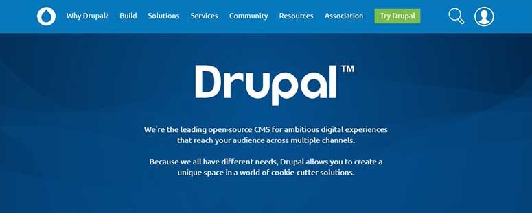 Drupal，博客替代者