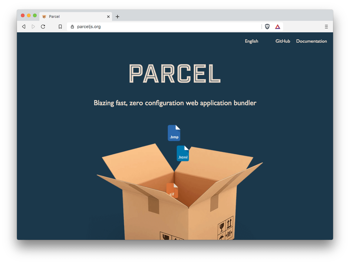 Parcel.js网站