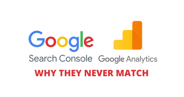 為什麼Google Search Console和Google Analytics（分析）數據無法匹配