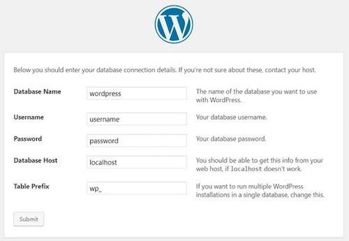 wordpress-cpanel-database-connection-details