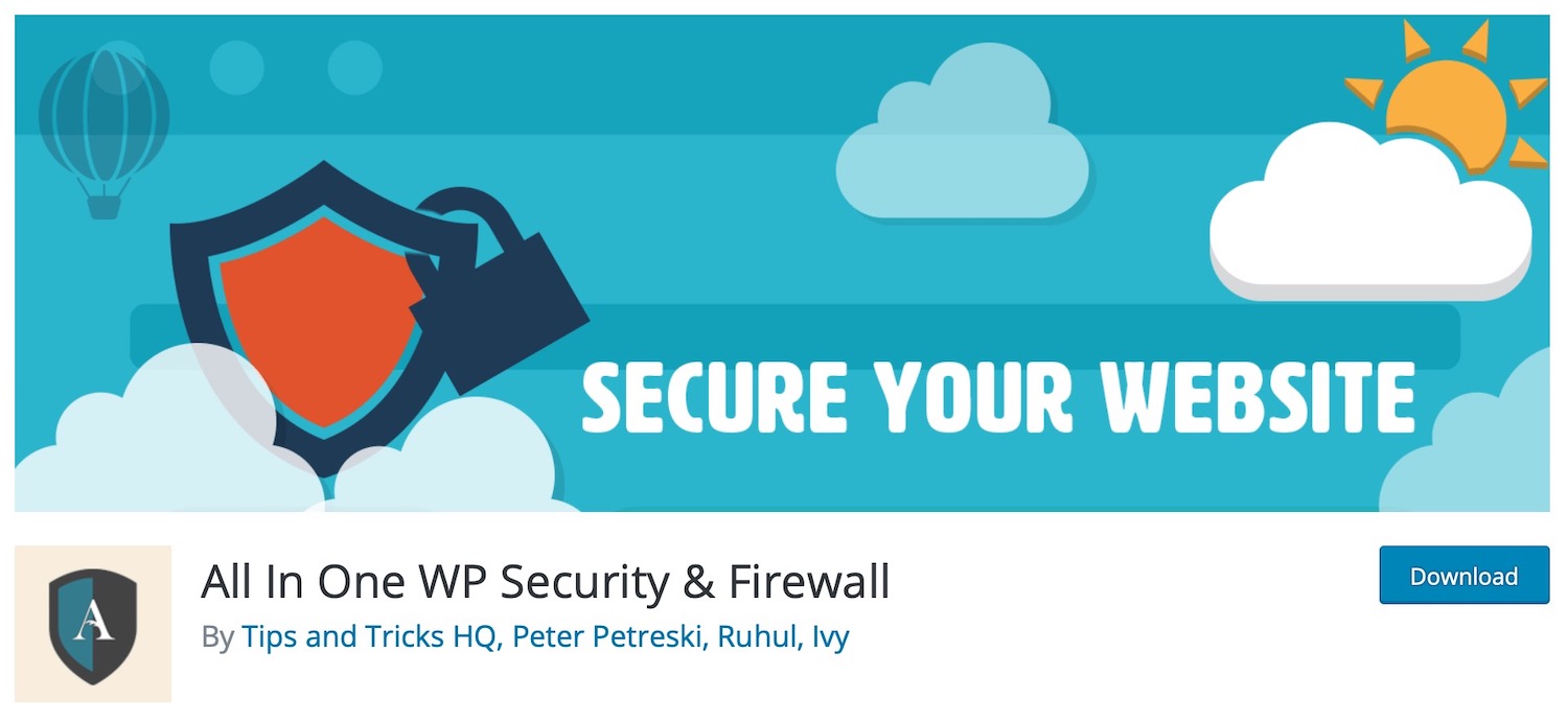 多合一WP安全性和防火墙插件