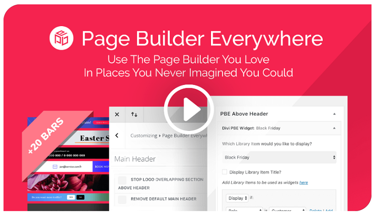 Page Builder Everywhere，Divi插件