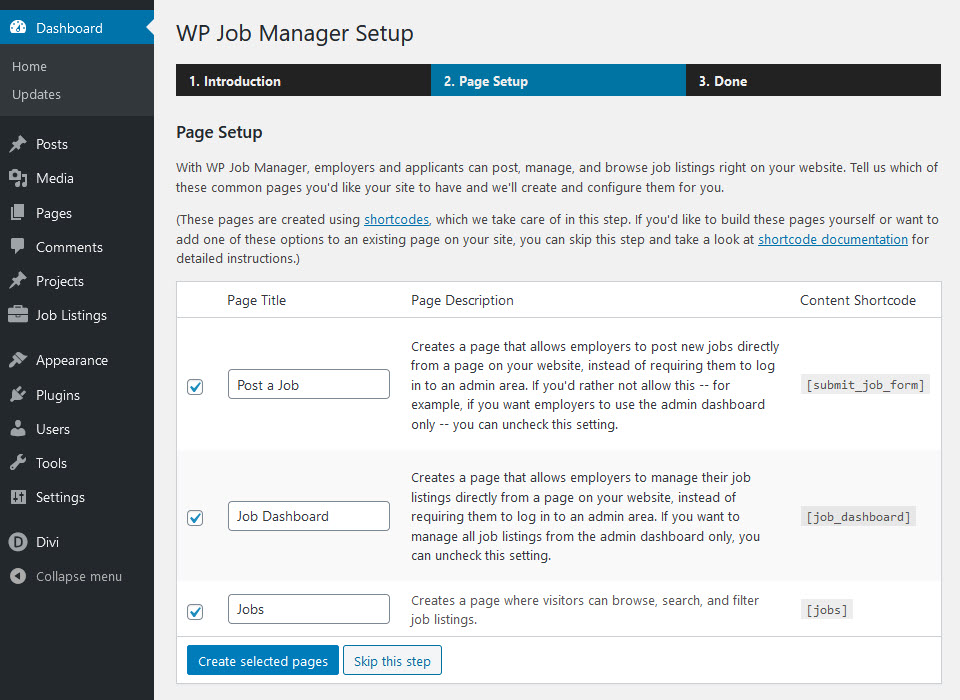 如何使用wordpress-2創建自己的工作板如何使用WordPress創建自己的工作板