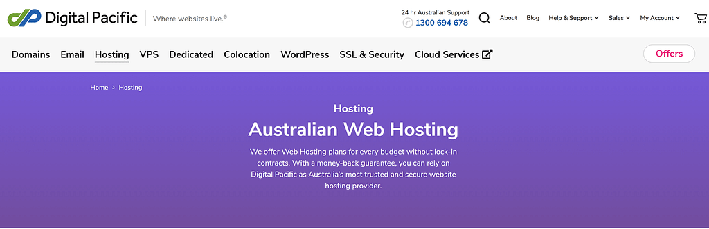 澳大利亞最佳網路託管：Digital Pacific