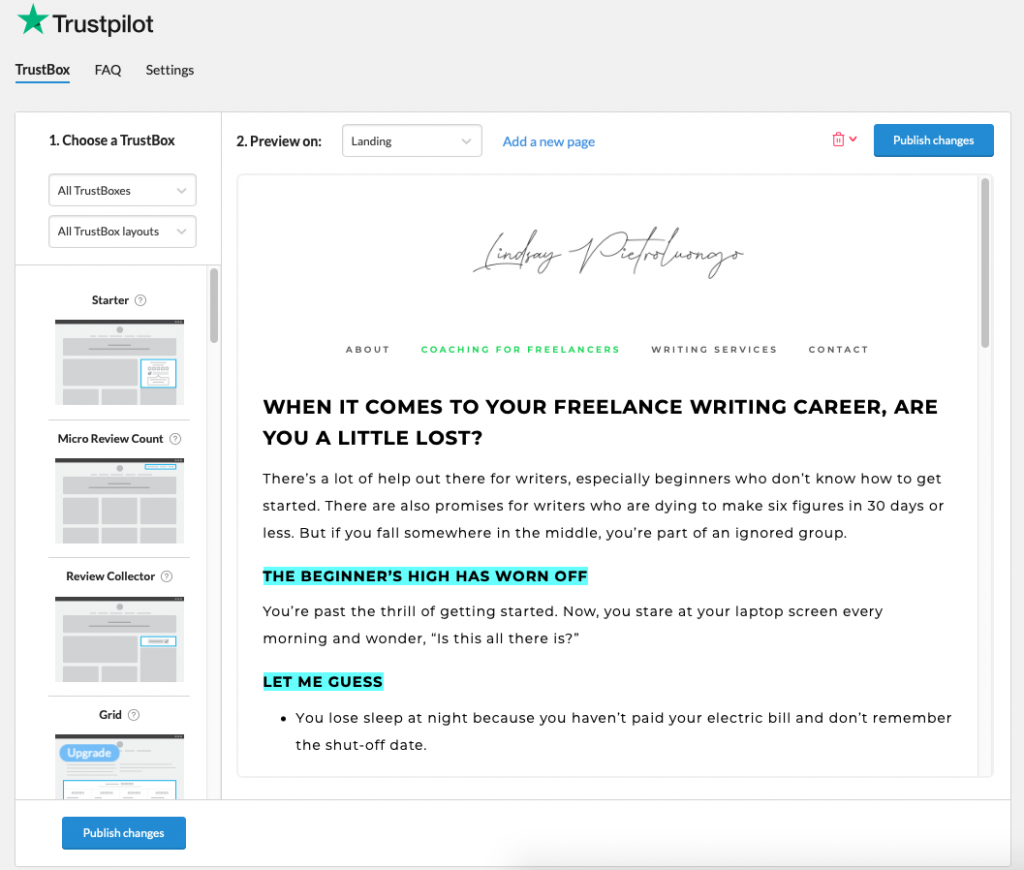 如何在您的wordpress網站3上顯示trustpilot審閱如何在WordPress網站上顯示Trustpilot審閱