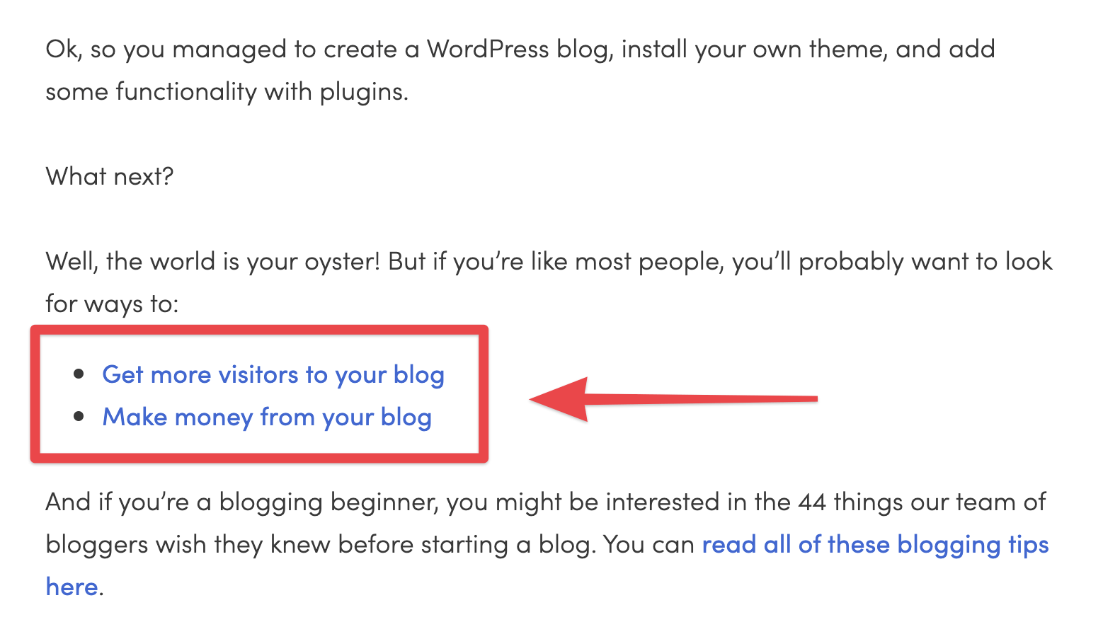 通過良好的內部鏈接和錨定文本來減少WordPress博客的碳足跡