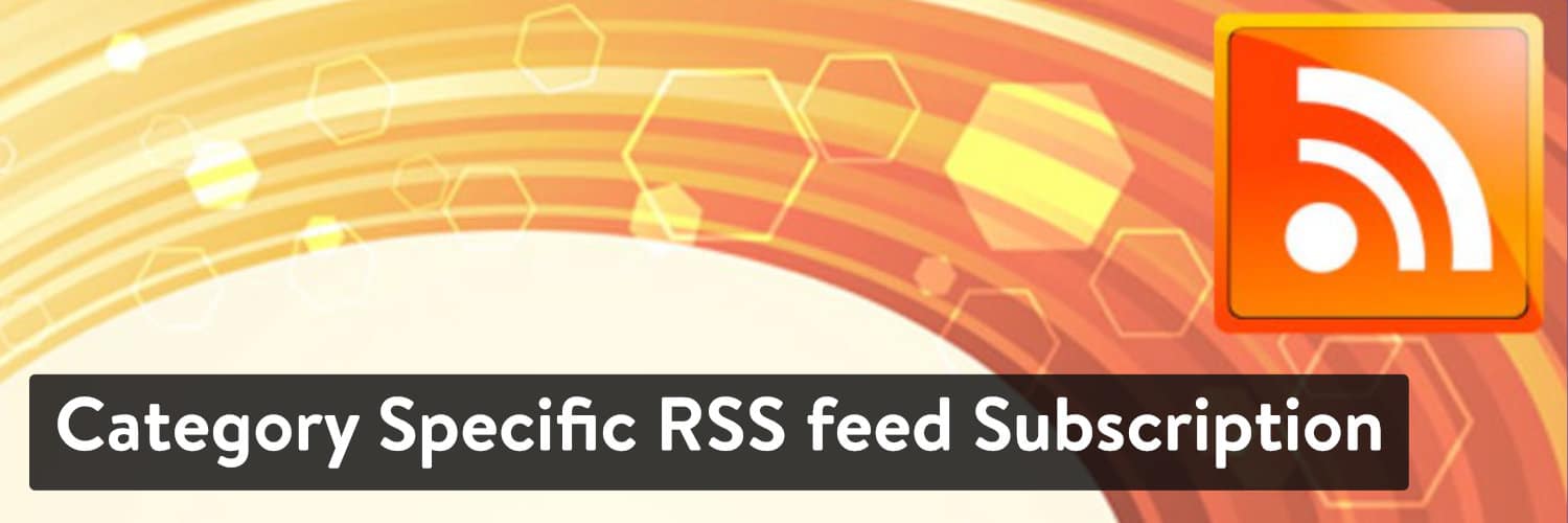 特定於類別的RSS Feed訂閱WordPress插件。
