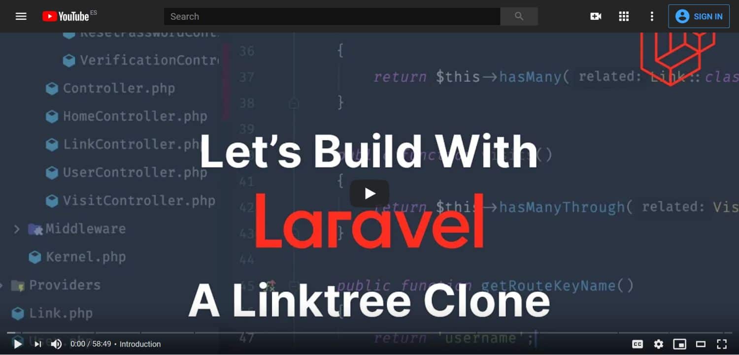 让我们用Laravel构建：Linktree克隆