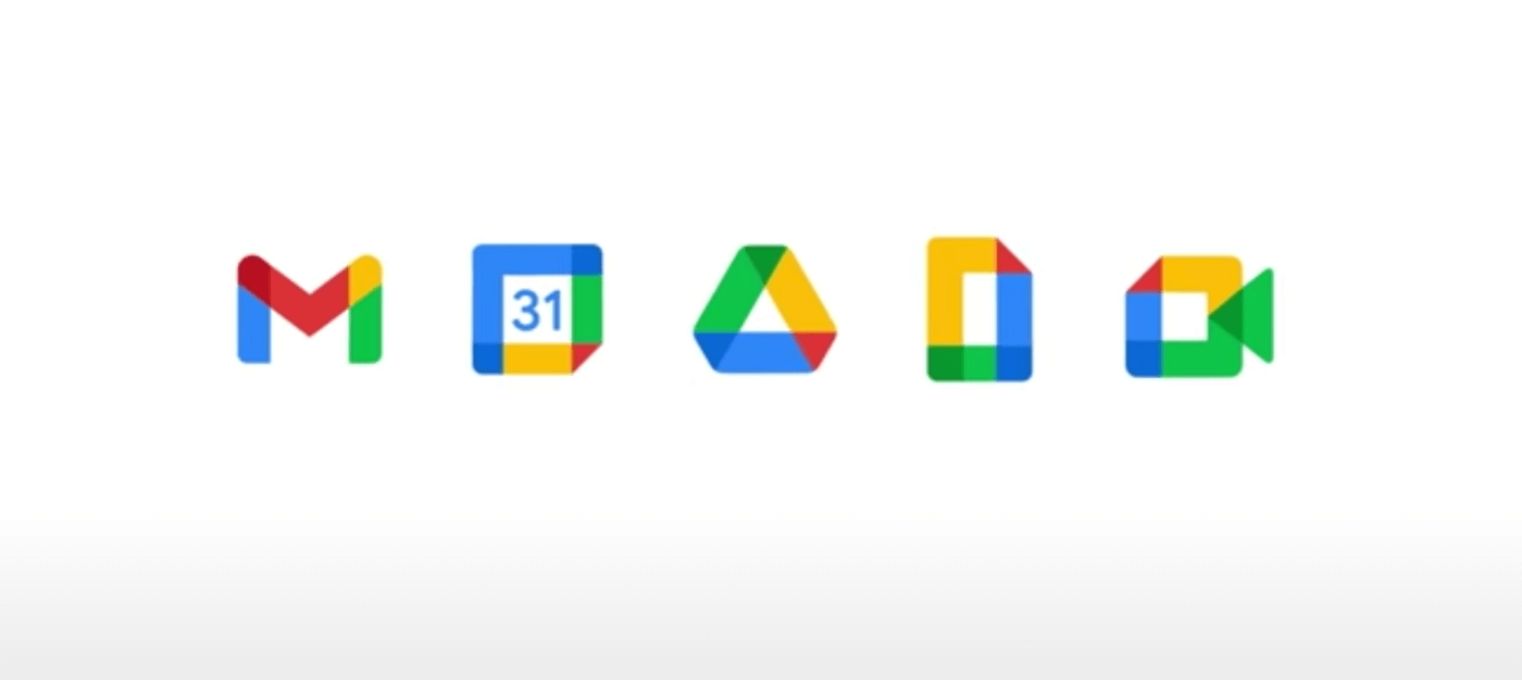 新的Google Workspace徽標。