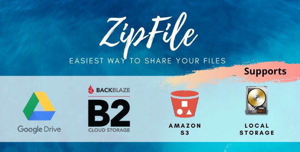 Zipfile V2 6 文件共享變得容易且有利可圖 使用google雲端硬碟 S3和backblaze託管文件 Wp建站