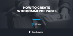 如何创建WooCommerce页面